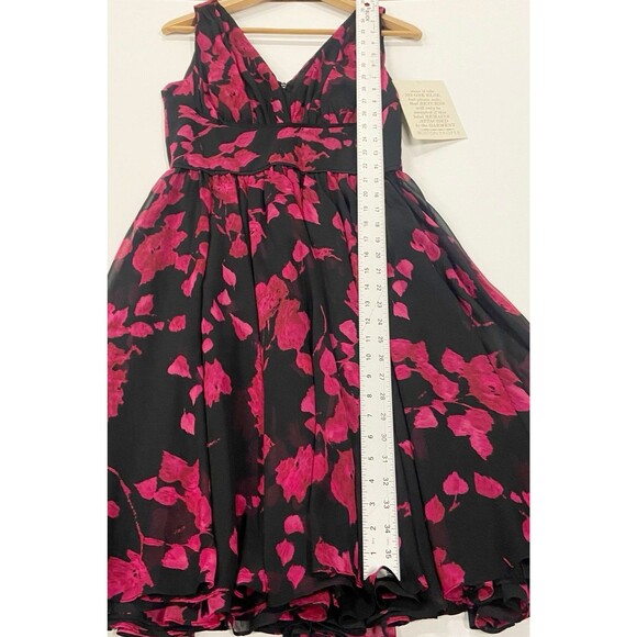 NWT Boston Proper Sleeveless Floral Print Lined Dress Women’s 4 Holiday Dress - Picture 10 of 11